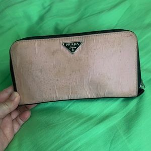 Prada Pink Wallet